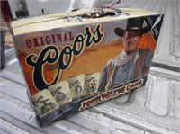John Wayne Coors Beer Can Case