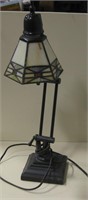 Adjustable Table Lamp Glass Lamp Shade