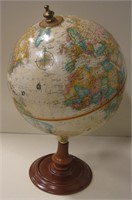 14" Tall Replogle 9" Diameter Globe World