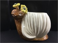 Ceramic Snail Planter