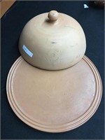 Clay Covered Plate