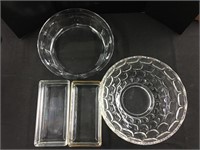 LOT of Pressed Glass Dishes