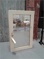 Hanging cabinet w/ mirror