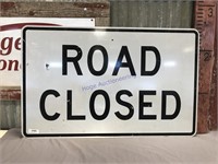 Road Closed road sign