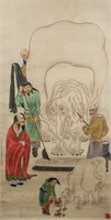 Attr. DING YUNPENG Chinese 1547-1628 Watercolor