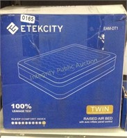 ETEKCITY Twin Raised Air Bed $129 Retail **