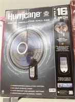 Hurricane Digital Oscillating Wall Fan Super 8