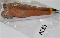 Carved Wooden Pen