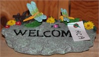 Dragonfly Welcome Sign