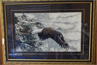 R.S Parker American Bald Eagle Print