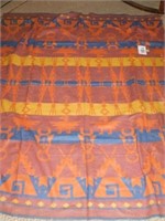 Vintage camp Indian style blanket,