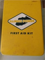 Illinois Power first aid kit box