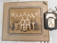 Vintage basketball photo 1930-1931, City Church