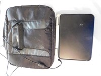 Venturer portable DVD player in bag