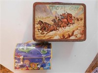 Vintage Lawman lunch box, rusty - Jetson, new in