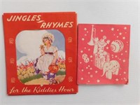 Vintage Books: Jingles Rhymes for the Kiddies