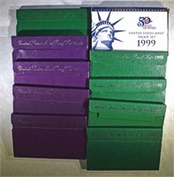 U.S. CLAD PROOF SETS OF THE 1990’S