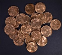 25-BU 1946-S LINCOLN CENTS