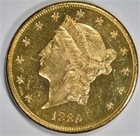 1889-S $20 GOLD LIBERTY HEAD  CH BU PL