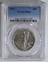 1942 WALKING LIBERTY HALF DOLLAR