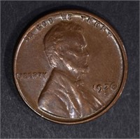 1926-S LINCOLN CENT, AU BETTER DATE