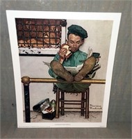 Norman Rockwell Prints; Set of Five