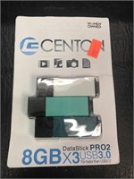 New 8 GB Data Disk USB 3 Pack