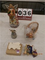 Lot of Angels & Other Decorative  Items