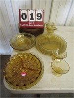 Lot of Pressed Glassware