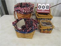 Lot of Patriotic Baskets