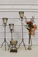 Candle Holders & Flower Decorations
