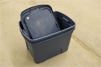 Storage Totes with  lids