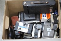 Vintage Cameras Box Lot