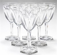 Baccarat "Compiegne" Tall Water Goblets, Set of 6