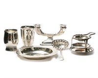 8 PC Continental Silver Grouping