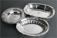 Group, 3 American Sterling Silver Serving Bowls