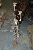 Vintage Metal Tree style Candle Holder 45"tall