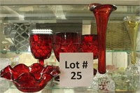 Case 2 - (5) Pieces Glassware: