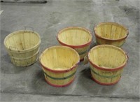 (5) Bushel Baskets