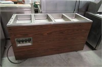 4-Compartment Buffet Steam Table (London)