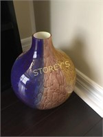 Decorative Round Vase / Decor Piece - 12"