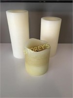 3 Battery Operated Candles