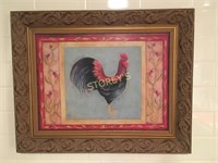 Rooster Picture - 20 x 16