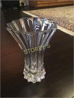 9.5" Thick Glass Vase