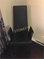 Black High Back Sitting Chair