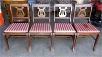 Four Vintage Chairs