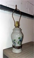 Lamp; Floral