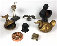 Collection of Metal Figural Pieces