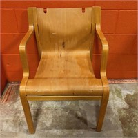Stendig Bent Laminated Wood Chair