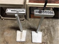Pair of Doctor's Upright Scales